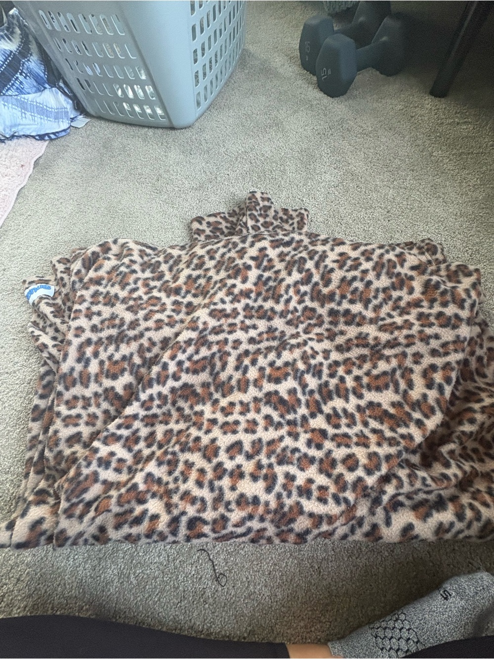 Leopard Print Fleece and Harry Potter sunggie